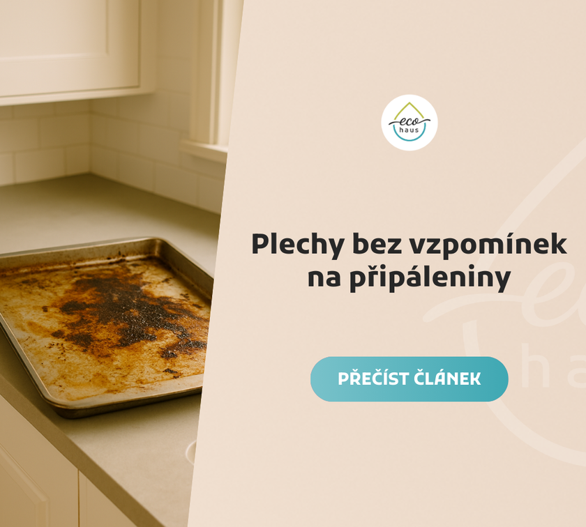 Plechy bez vzpomínek na připáleniny