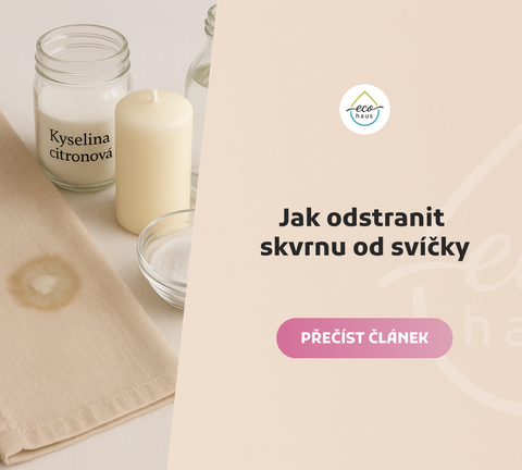 Jak odstranit skvrnu od svíčky: Romantika ano, flek ne