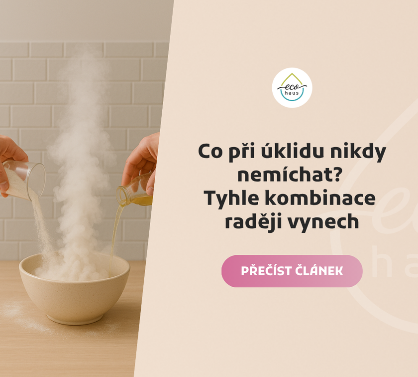 Co při úklidu nikdy nemíchat? Tyhle kombinace raději vynech