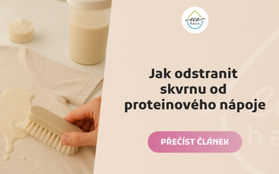 How to remove a protein drink stain