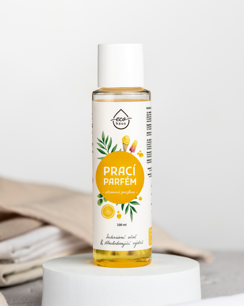 Prací parfum EcoHaus prímorský vánok 100 ml, 100 prania