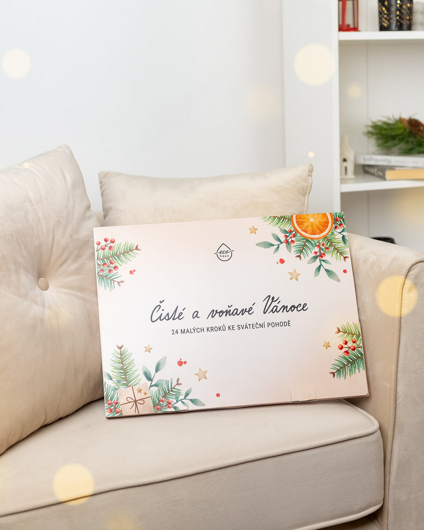Adventní uklízecí kalendář EcoHaus - Čisté a voňavé Vánoce