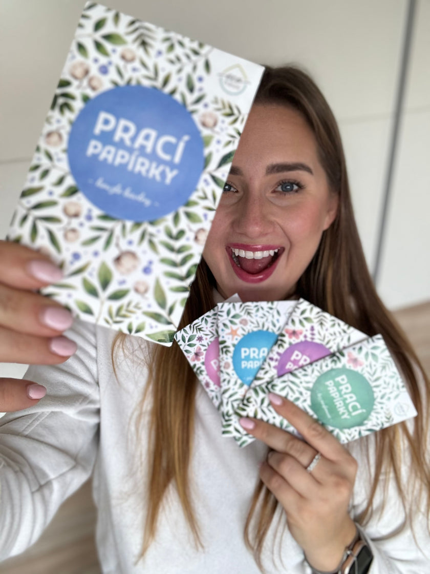 EcoHaus laundry sheets - test mix of 6 scents (a total of 30 washes) with a chance to win "Free laundry for a whole year."