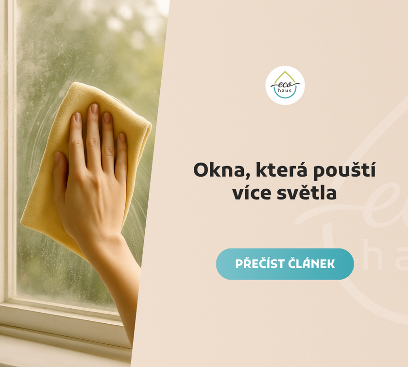 Okna, která pouští více světla