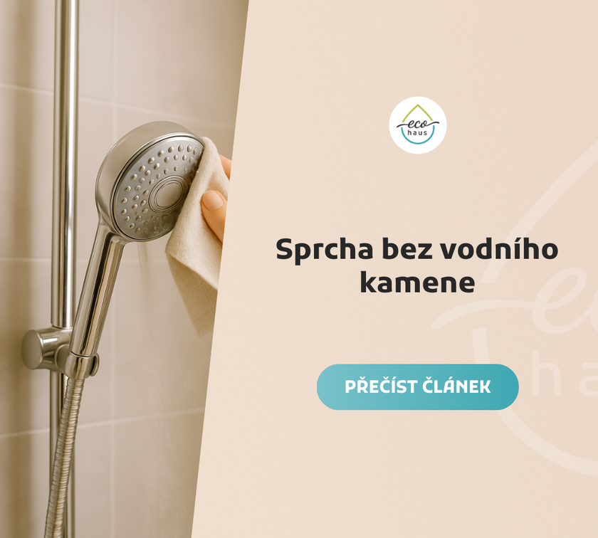 Sprcha bez vodního kamene