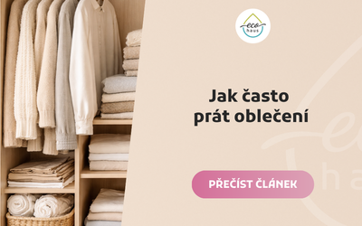 Jak často prát oblečení
