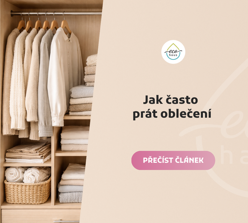 Jak často prát oblečení