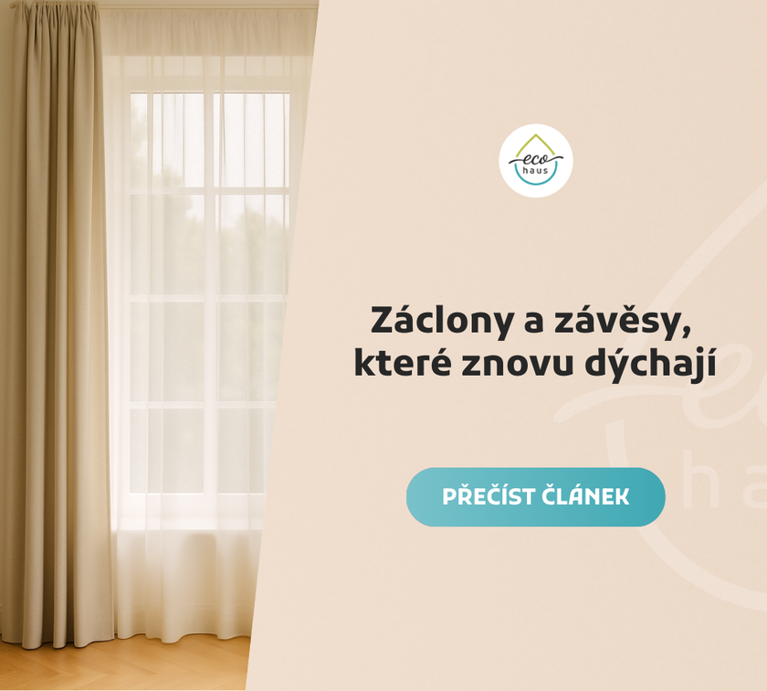 Záclony a závěsy, které znovu dýchají