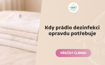 Kdy prádlo dezinfekci opravdu potřebuje