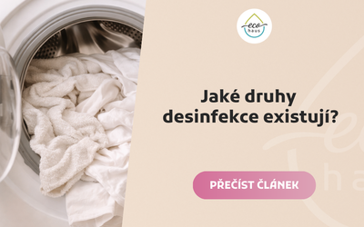 Jaké druhy dezinfekce prádla existují a jak fungují