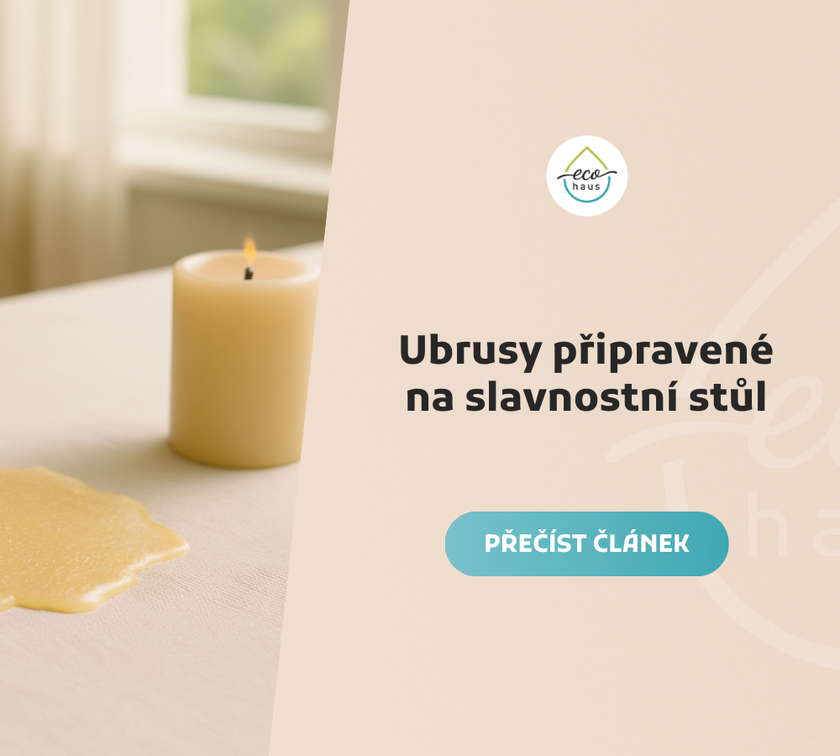 Ubrusy připravené na slavnostní stůl