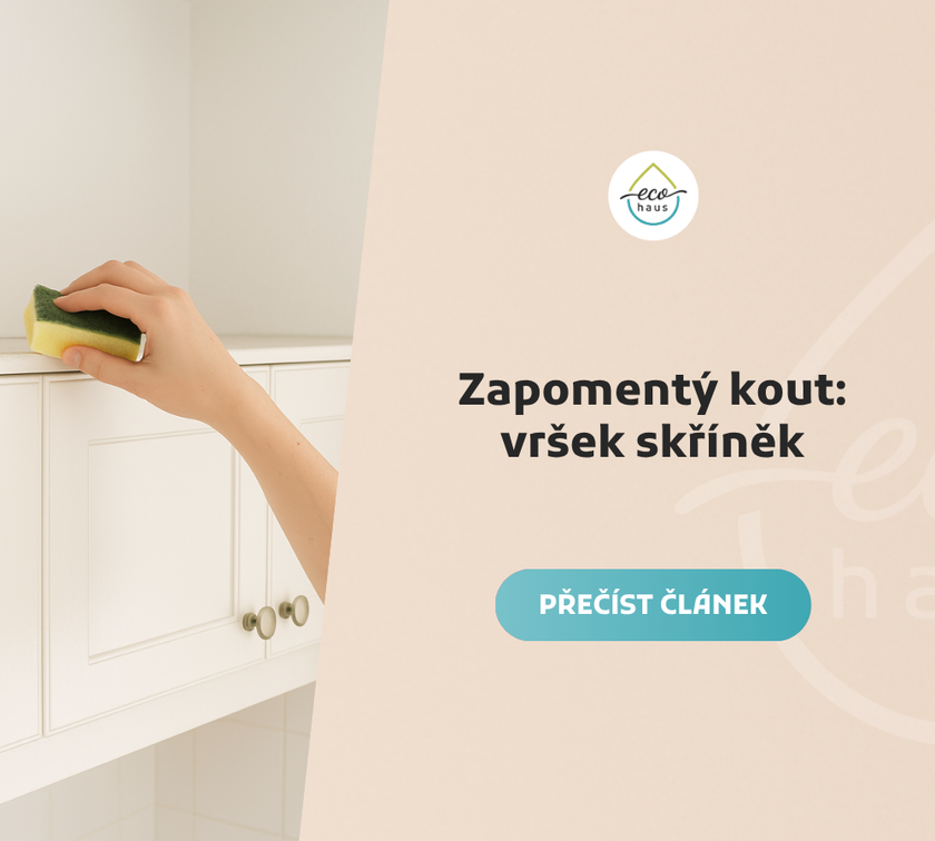 Zapomenutý kout: vršek skříněk