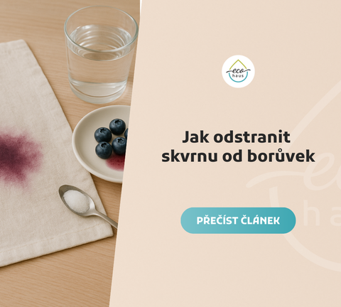 Jak odstranit skvrnu od borůvek: Rychlá záchrana bez chemie
