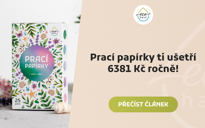 Laundry sheets will save you 4084 CZK a year!