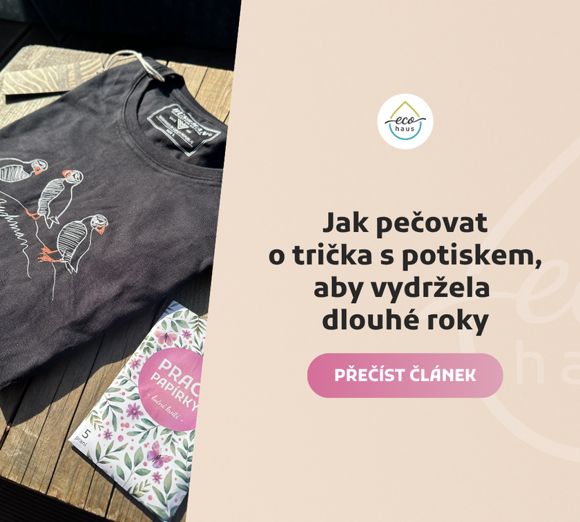 Jak pečovat o trička s potiskem, aby vydržela dlouhé roky