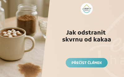 Jak odstranit skvrnu od kakaa: Záludná klasika z kuchyně i dětské mikiny