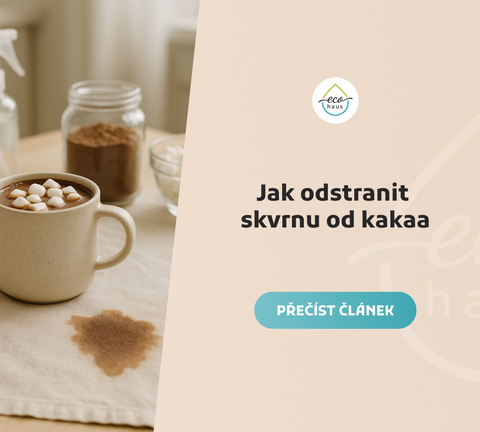 Jak odstranit skvrnu od kakaa