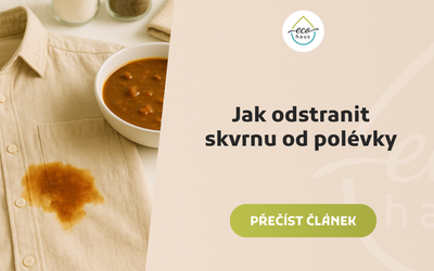 How to remove a soup stain (goulash, cumin...): small accident, big stain?