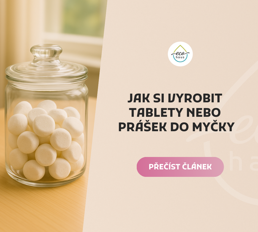 Jak si vyrobit tablety nebo prášek do myčky