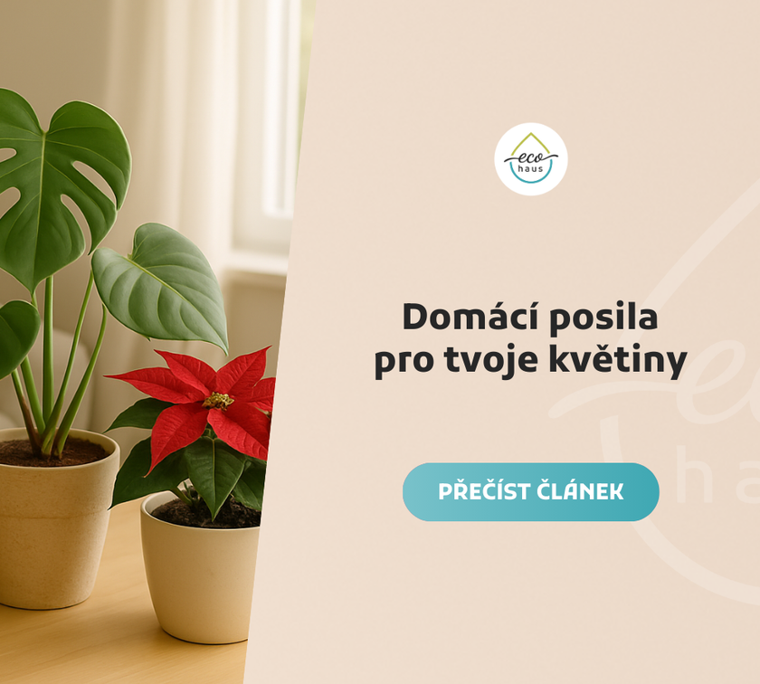 Domácí posila pro tvoje květiny