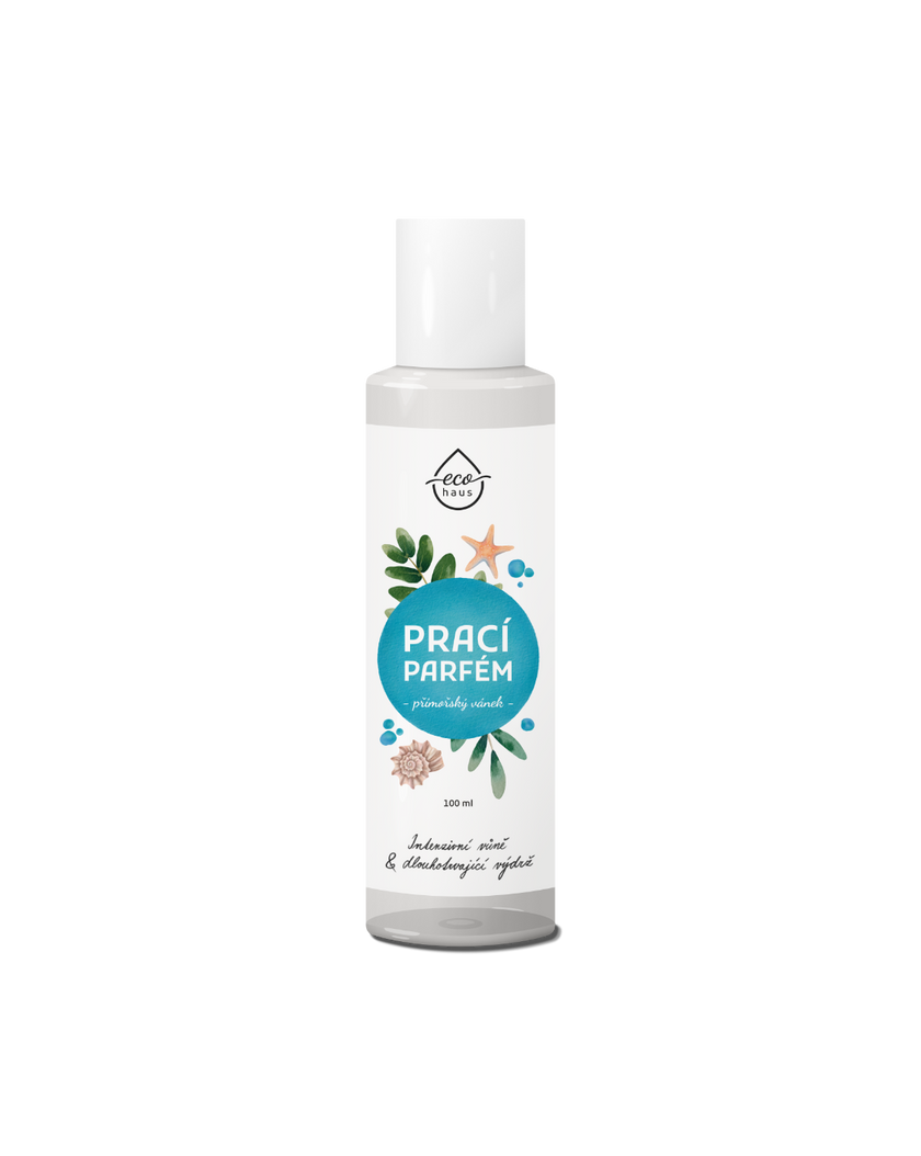 Prací parfém EcoHaus přímořský vánek 100 ml, 100 praní