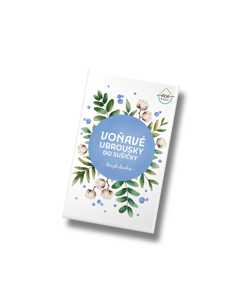 Voňavé utierky do sušičky EcoHaus morský vánok 40 ks