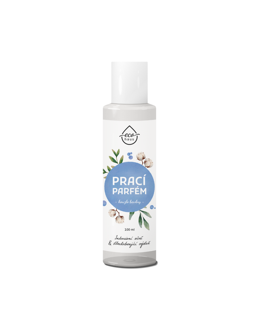 Prací parfum EcoHaus kúzlo bavlny 100 ml, 100 prania