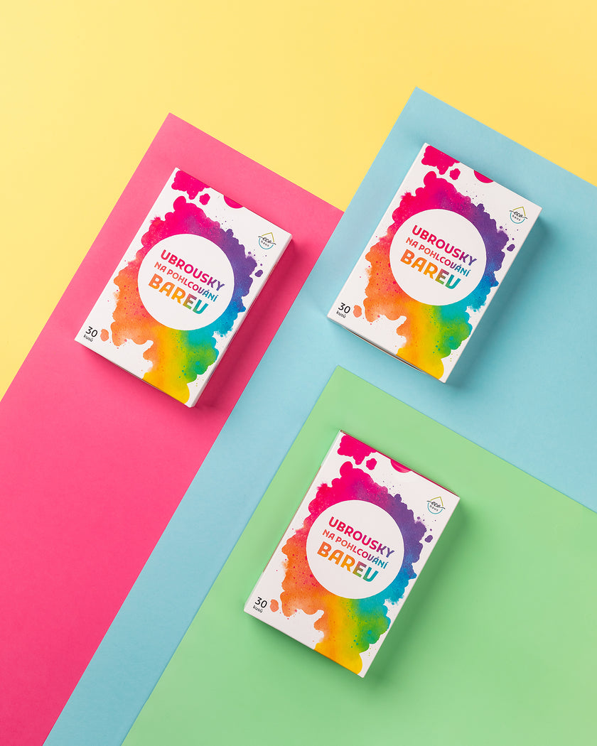 Ubrousky na pohlcování barev EcoHaus 30 ks