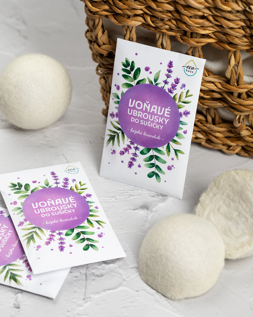 EcoHaus Scented Dryer Sheets Ocean Breeze 40 pcs