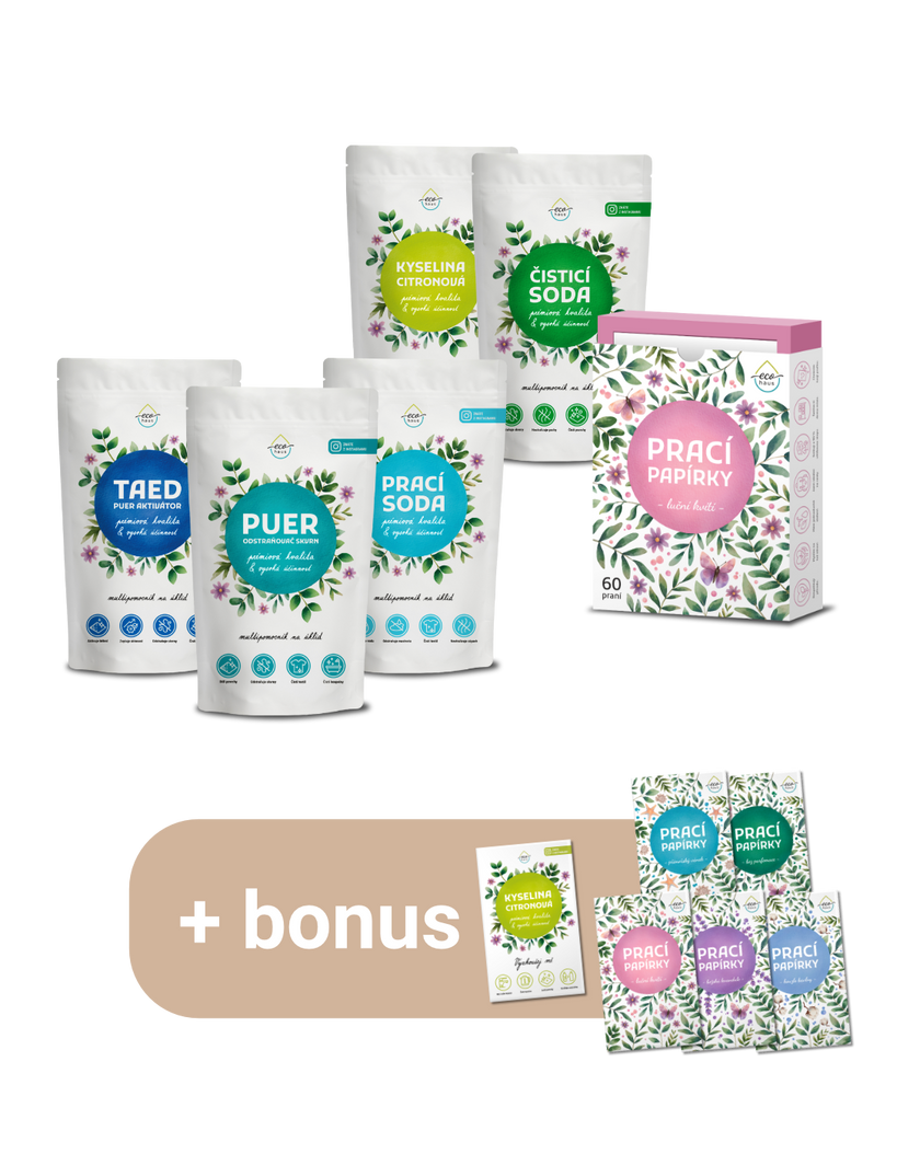 Výhodný balíček: Eko-praní bez kompromisů, EcoHaus