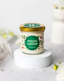 Prírodná sviečka EcoHaus 130 ml, bez parfumácie