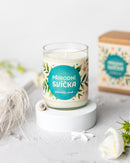Soy candle upcycled 310 ml, seaside breeze