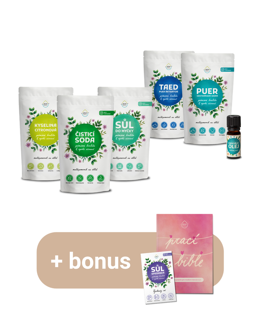 Výhodný balíček: Jsme zcela non-toxic, EcoHaus