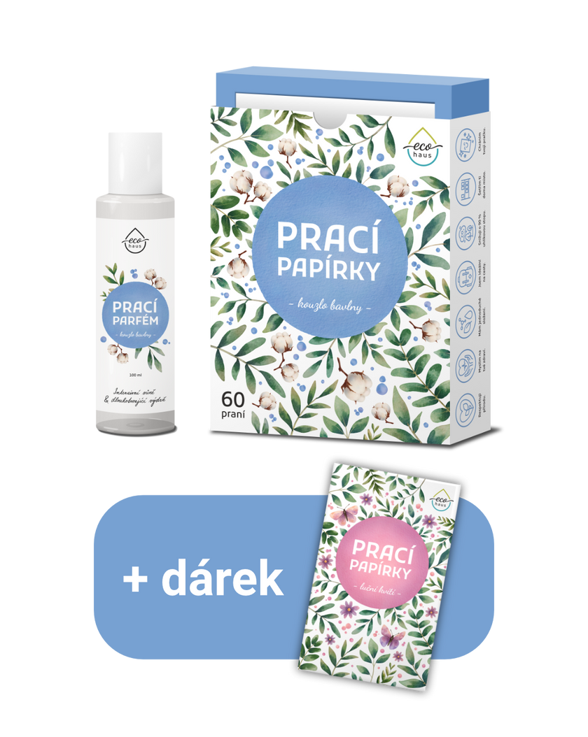 Prací duo Kouzlo bavlny - starter pack + dárek zdarma