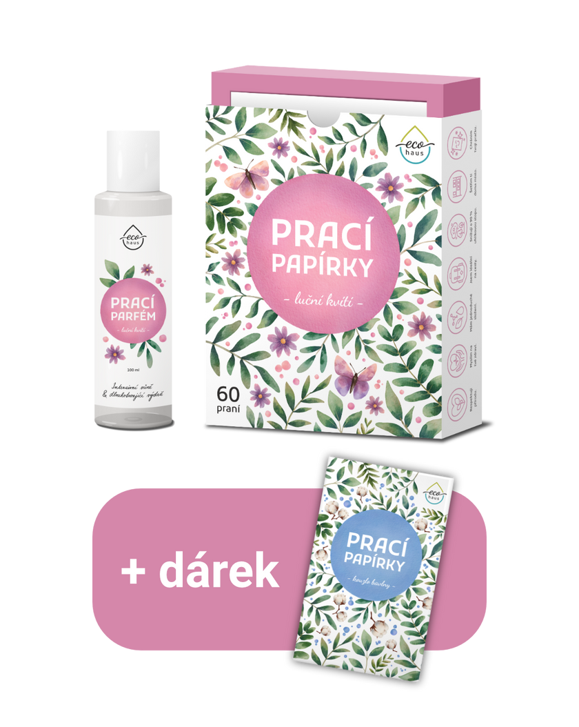 Prací duo Luční kvítí - starter pack + dárek zdarma