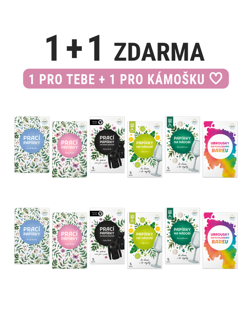Výhodný testovací balíček EcoHaus 1+1: Zkušební mix