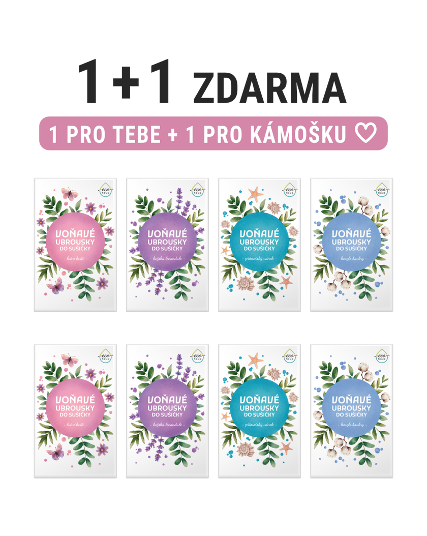 Výhodný testovací balíček EcoHaus 1+1: Do sušičky