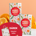 prací papírky a dárek Vánoční taška