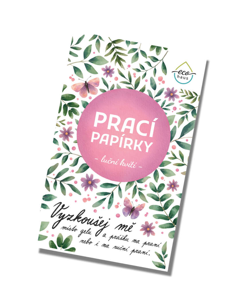 Prací papírky EcoHaus luční kvítí 
