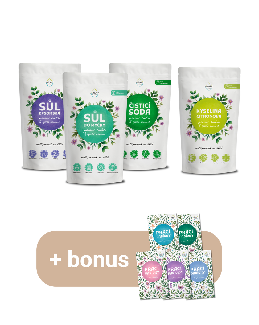 Výhodný balíček: Netoxický úklid, EcoHaus