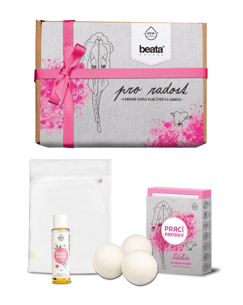 Limitovaná edice EcoHaus x Beata Rajská: Dárkový set - Šedá barva