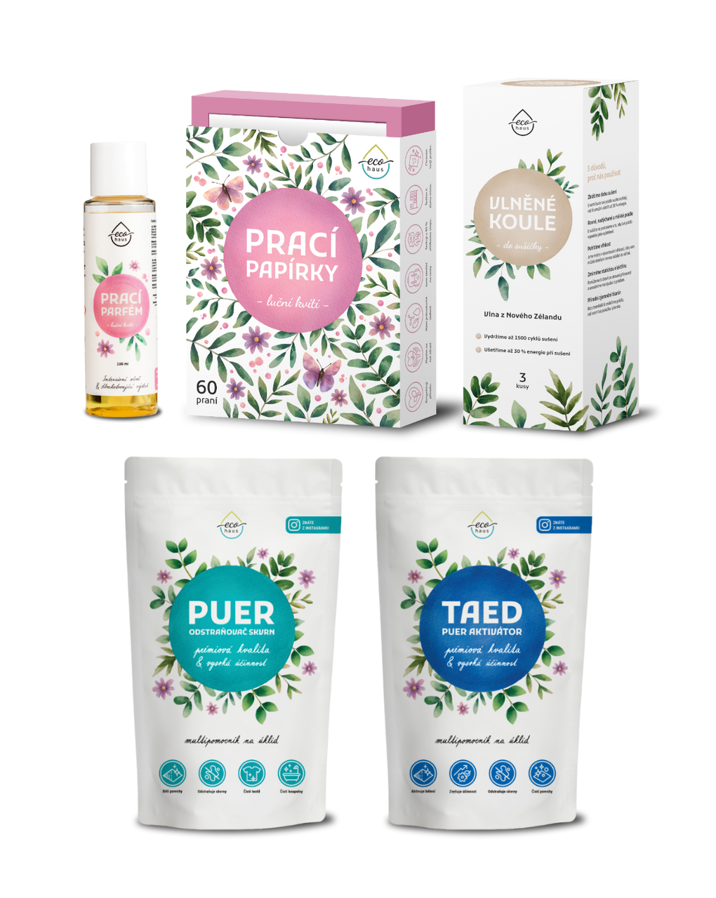 Startovací balíček nejoblíbenějších produktů EcoHaus