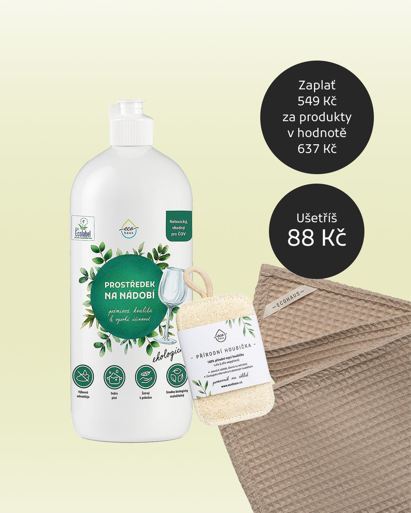 Zvýhodněná sada pro úklid EcoHaus: Dokonale čistá kuchyně