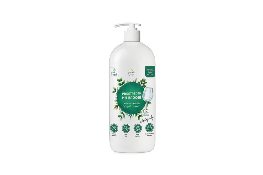 Pumpička k prostředku na nádobí Ecolabel